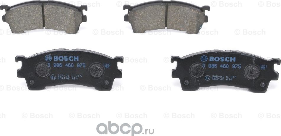 Колодки тормозные передние (Bosch). Артикул 986460975
