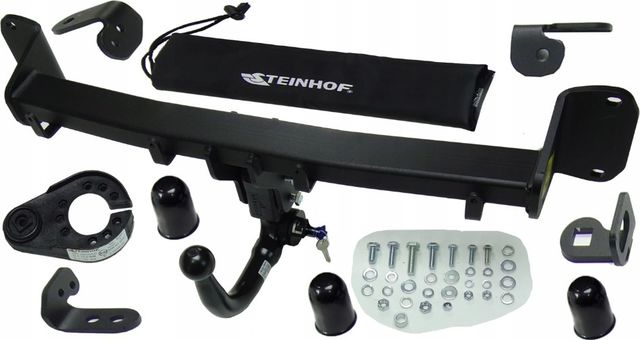 Фаркоп Steinhof для BMW 5 G30, G31 (вкл. M-Sport) 2016-2026. Быстросъемный крюк. Артикул B-083