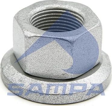 Гайка с вращающейся юбкой M22x1.5 H26 SW32 MB,M Sampa. Артикул 020.451