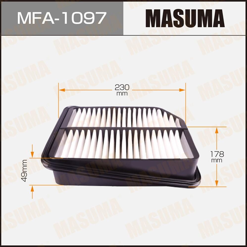 Воздушный фильтр Masuma. Артикул MFA-1097