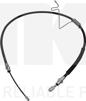 Трос ручника (тросик ручного тормоза) NK. Артикул 9025203