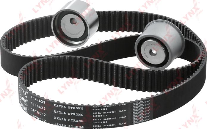Ремень ГРМ с роликами (комплект) LYNXauto. Артикул PK-1334