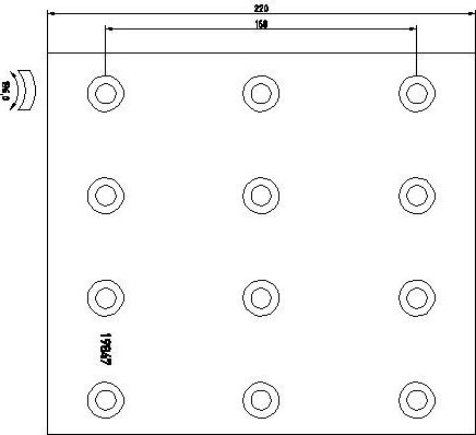 Тормозные накладки Textar. Артикул 1969906