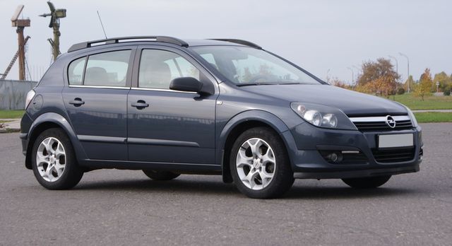 Рейлинги АПС (без паза) для Opel Astra H Family хэтчбек 5-дв. 2004-2014 СЕРЫЕ. Артикул 0218-БП-11