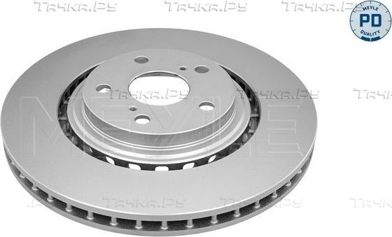 Тормозной диск Meyle PD передний для Toyota Highlander II (U40) 2007-2014. Артикул 30-15 521 0130/PD