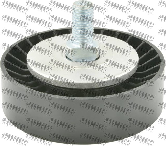 Натяжной ролик (натяжитель) приводного поликлинового ремня Febest. Артикул 0487-OUTL