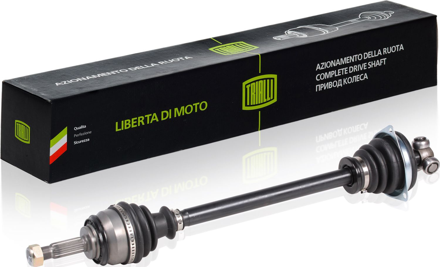 Полуось (привод в сборе, приводной вал) Trialli. Артикул AR 095152