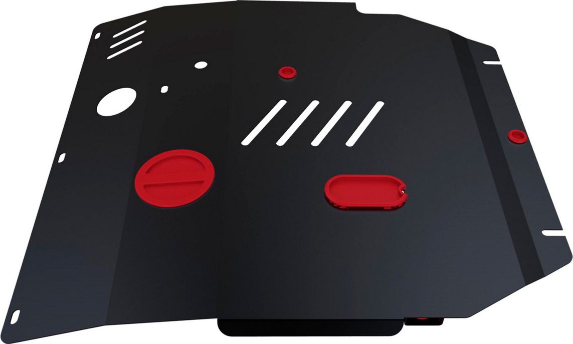 Защита АвтоБРОНЯ для картера и КПП Ford Escape II 2008-2011. Артикул 111.01803.1