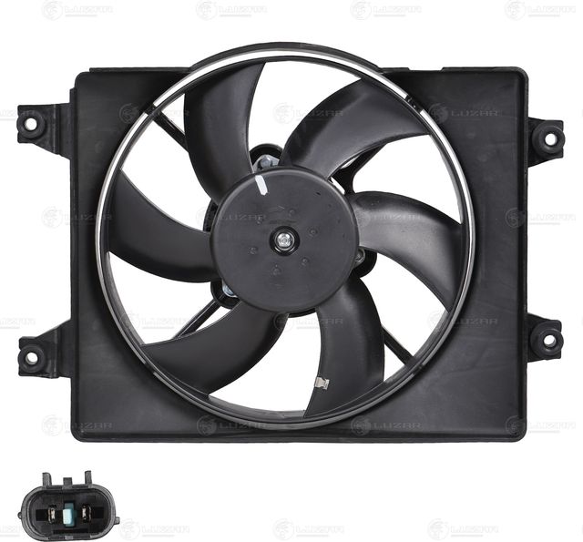 Вентилятор кондиционера Luzar для Hyundai Accent II 2002-2005. Артикул LFAC 0850