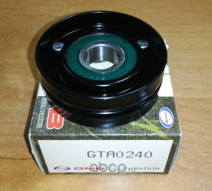 Натяжной ролик (натяжитель) приводного клинового зубчатого ремня GMB для Alfa Romeo 159 2005-2011. Артикул GTA0240