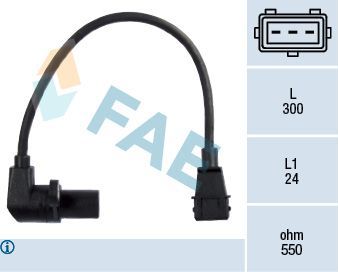 Датчик положения коленвала FAE. Артикул 79218