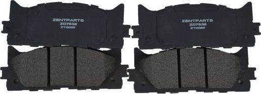 Тормозные колодки Zentparts. Артикул Z07532