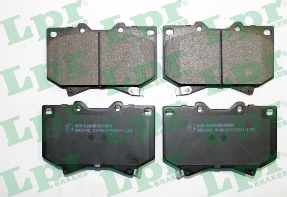 Тормозные колодки LPR. Артикул 05P2211