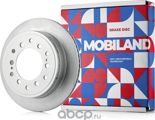 Диск тормозной задний вентилируемый D312мм TOYOTA LAND CRUISER PRADO (_J12_) (Mobiland). Артикул 416201041