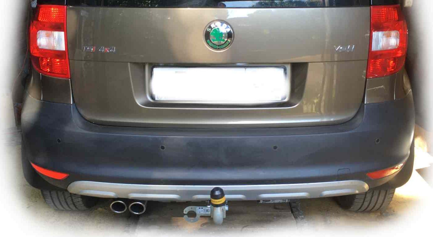 Фаркоп Мотодор (оцинк. Шар) для Skoda Yeti 2009-2018. Артикул 92711-A