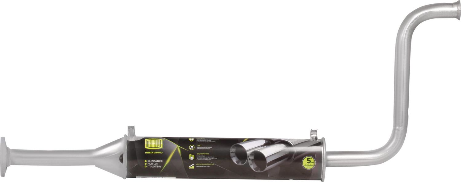Глушитель (средняя часть) Trialli. Артикул EAM 0113s
