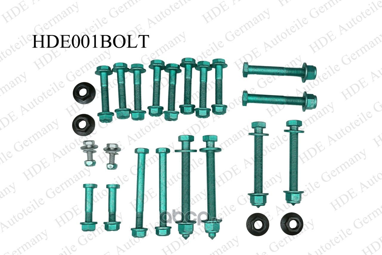 Крепежный комплект болтов (HDE). Артикул HDE001BOLT