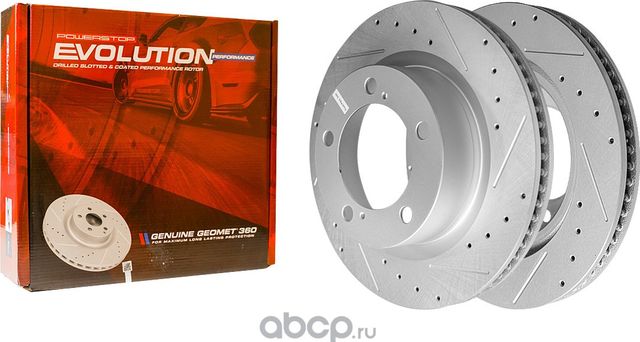 Диск тормозной (Powerstop). Артикул JBR1312