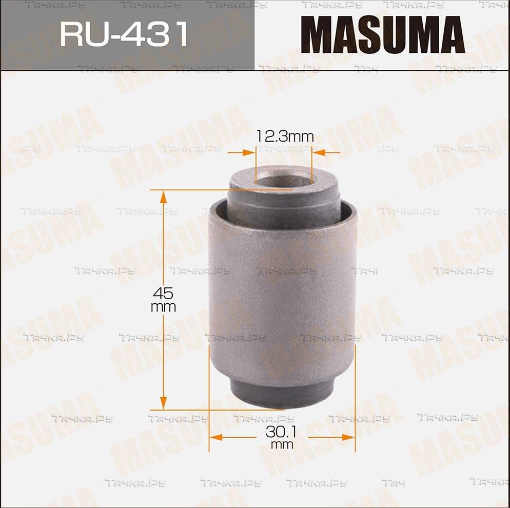 Сайлентблок заднего рычага подвески Masuma левый для Nissan Primera P11 1996-2001. Артикул RU-431
