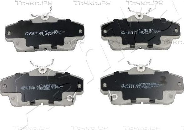 Тормозные колодки ASHIKA передние для Dodge Neon II 1999-2005. Артикул 50-00-094