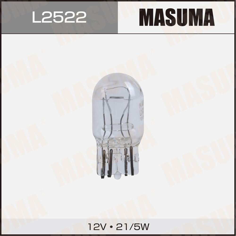 Лампа б/ц MASUMA 12v 21+5W T20 двухконтактные [уп.2] Masuma. Артикул L2522