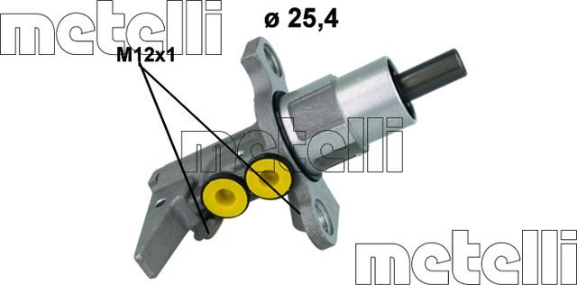 Тормозной цилиндр главный Metelli для Audi A7 I (4G) 2013-2017. Артикул 05-1257