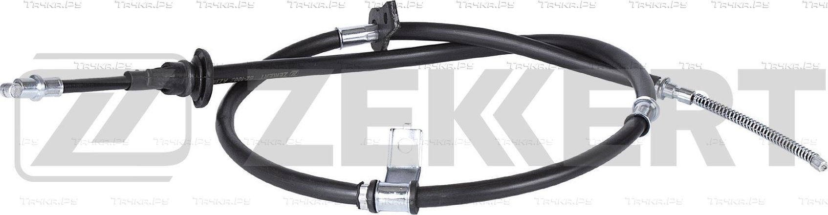 Трос ручника (тросик ручного тормоза) Zekkert. Артикул BZ-1005
