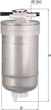 Топливный фильтр Mahle. Артикул KL 233/2