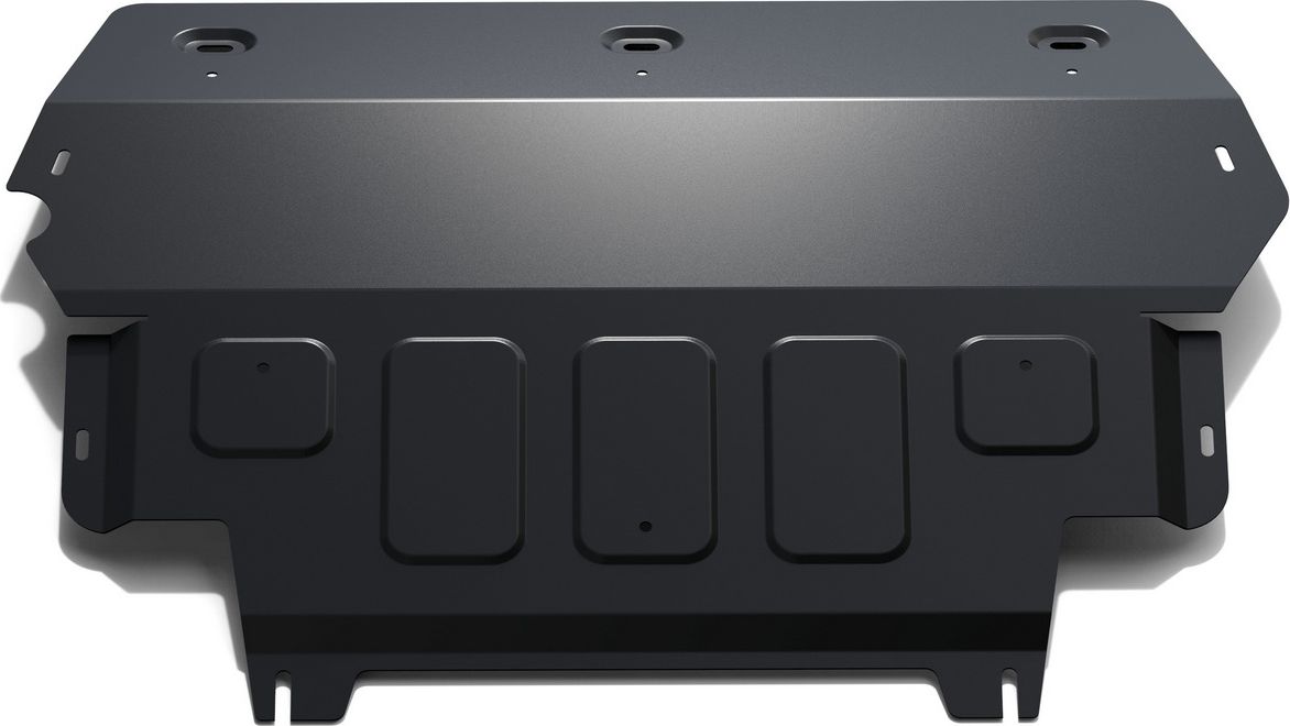 Защита АвтоБРОНЯ для картера и КПП Volkswagen Tiguan I 2008-2017. Артикул 111.05831.1