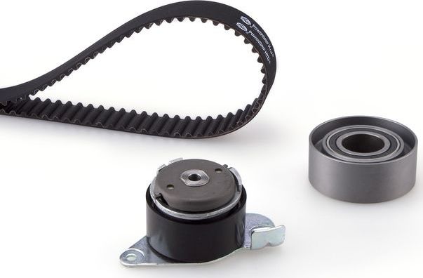 Ремень ГРМ с роликами (комплект) Gates PowerGrip® для Renault Espace III 1996-2000. Артикул K015435XS