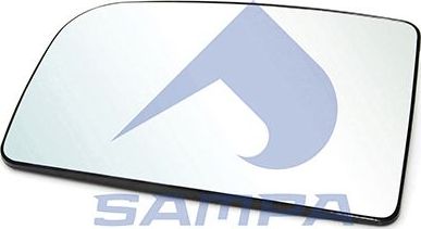 Зеркальное стекло бокового зеркала Sampa. Артикул 201.216