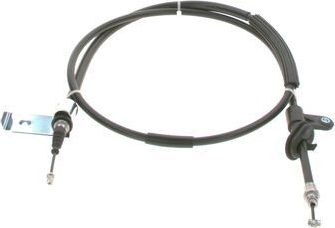 Трос ручника (тросик ручного тормоза) Bosch задний левый для Alfa Romeo 159 2005-2012. Артикул 1 987 477 111