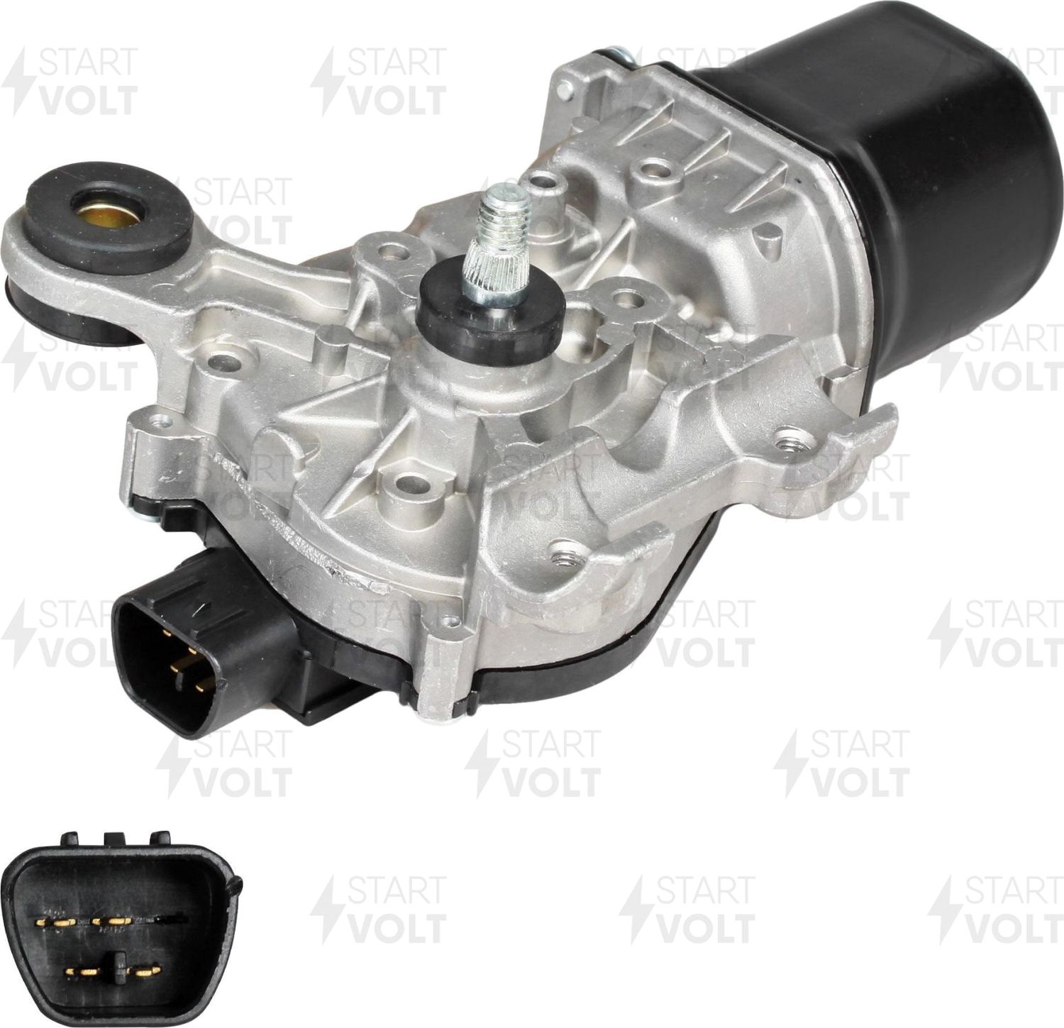 Мотор стеклоочистителя (моторчик дворников) StartVOLT. Артикул VWF 1421