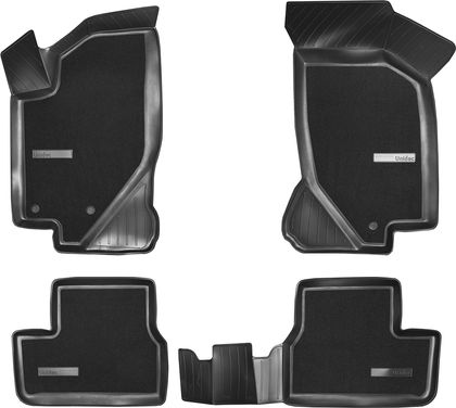 Коврики 3D комбинированные Норпласт для салона Datsun On-Do 2014-2020. Артикул NPA11-C94-080-CM