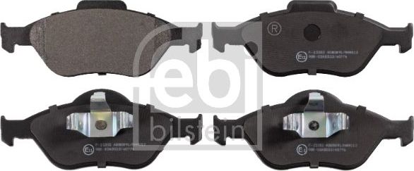 Тормозные колодки Febi Bilstein передние для Mazda 2 I (DY) 2003-2007. Артикул 16401