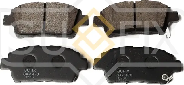 Колодки тормозные дисковые | перед прав/лев | (Sufix). Артикул SX-1470