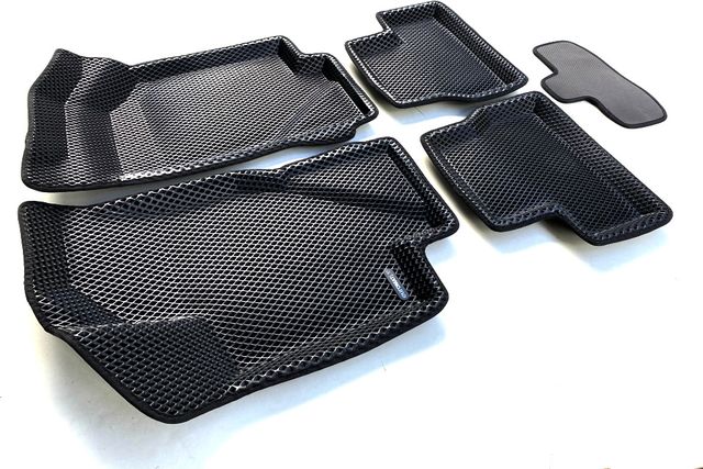 Коврики Euromat 3D EVA для салона Lada Granta I 2014-2026. Артикул EM3DEVA-005310
