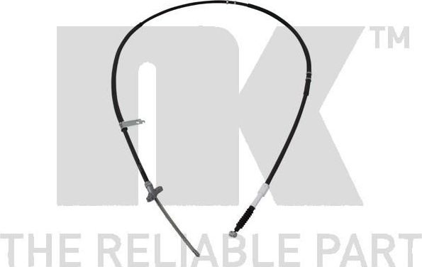 Трос ручника (тросик ручного тормоза) NK. Артикул 9045216