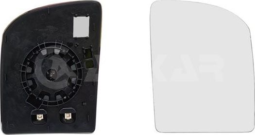 Зеркальное стекло бокового зеркала Alkar. Артикул 6432772