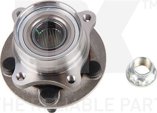 Ступица колеса с интегрированным подшипником NK. Артикул 754542