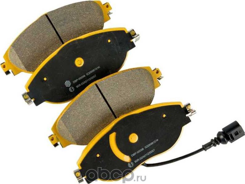 Колодка тормозная дисковый тормоз к-т передняя (Wayteko). Артикул DBP00098