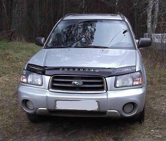Дефлектор Vip-Tuning для капота Subaru Forester II SG5,SG9 2002-2005. Артикул SB02