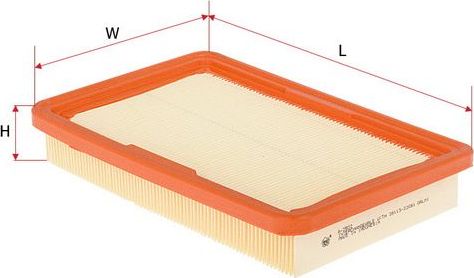 Воздушный фильтр Sakura. Артикул A-2802