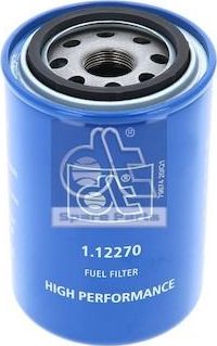 Топливный фильтр DT Spare Parts. Артикул 1.12270