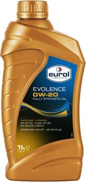 Моторное масло Eurol Eurol Evolence 0W-20. Артикул E100128