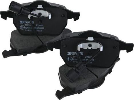 Тормозные колодки Zentparts. Артикул Z07906