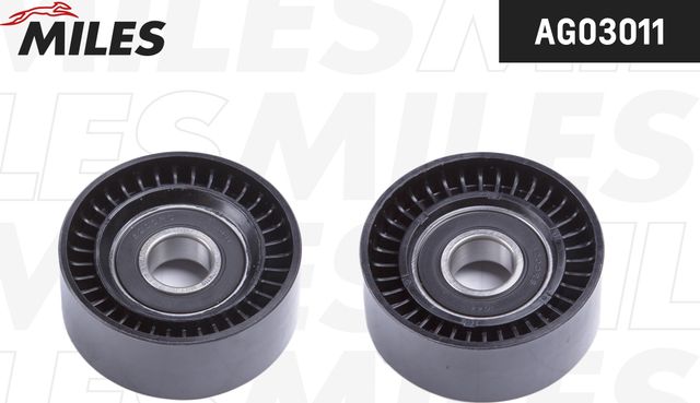 Натяжной ролик (натяжитель) приводного ремня Miles. Артикул AG03011