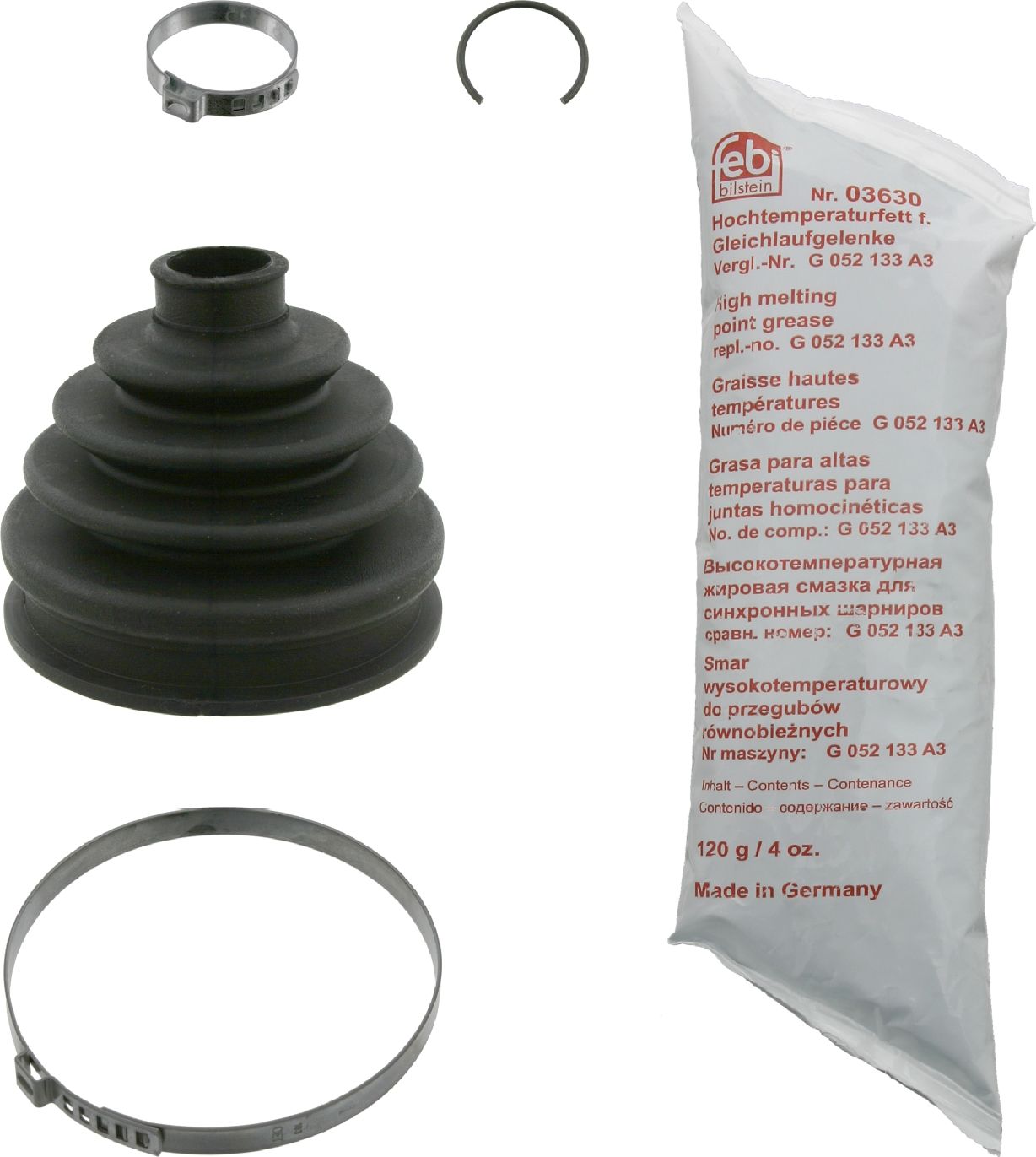 Пыльник ШРУСа наружный Febi Bilstein (резина). Артикул 24137