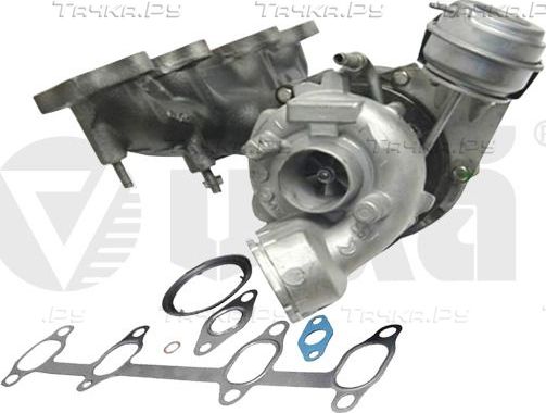 Патрубок интеркулера Vika для Volkswagen Eos I 2006-2008. Артикул 22531571501