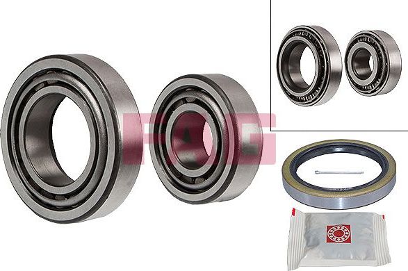 Ступичный подшипник (комплект) Fag передний для Hyundai H-100 1993-2000. Артикул 713 6193 00